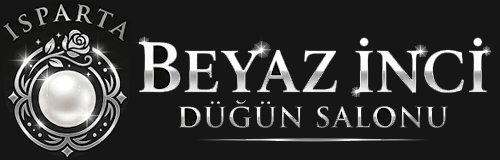 Beyaz inci düğün salonu
